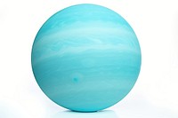 Uranus turquoise sphere planet. AI generated Image by rawpixel.