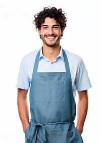 Apron smiling person shirt. AI generated Image by rawpixel.
