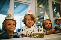 Birthday party dessert child cake. 