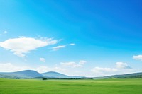 Blue sky landscape outdoors horizon. 