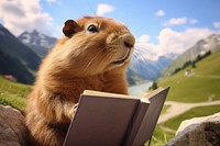 Dolomites italy book publication capybara. 