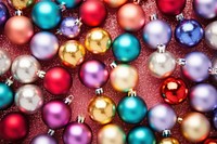 Colorful christmas decorations jewelry  celebration. 