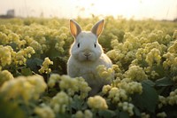 Spring field outdoors blossom. AI generated Image by rawpixel.