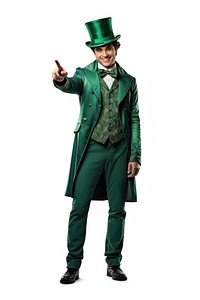 Costume adult green coat. AI generated Image by rawpixel.