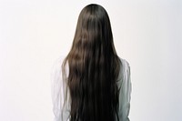 Long hair adult woman rear view. AI generated Image by rawpixel.