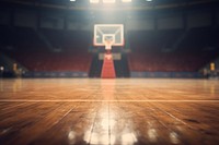 Basketball court  sports architecture. 