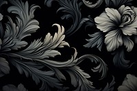 Black background  wallpaper pattern. 