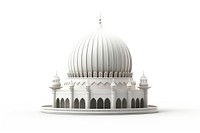 Mosque dome architecture building. AI generated Image by rawpixel.