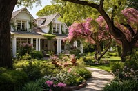 Architecture landscaping outdoors backyard. 