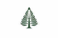 Pine tree logo plant leaf. 