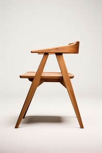 Oak dinning chair furniture wood simplicity.