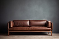 Sofa furniture leather cushion. AI generated Image by rawpixel.