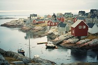 Nuuk architecture landscape outdoors. 