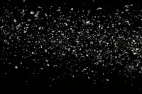 Various sized snow falling particles  astronomy motion. 