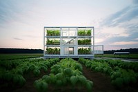 Agriculture outdoors greenhouse garden. AI generated Image by rawpixel.
