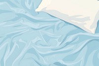 Fabric backgrounds pillow sheet. AI generated Image by rawpixel.