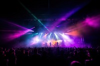 Concert nightlife. AI generated Image by rawpixel.