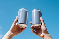 Soda can, beverage product packaging