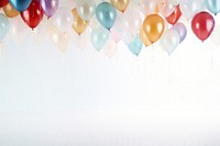 Balloons celebration backgrounds anniversary. AI generated Image by rawpixel.
