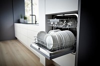 Dishwasher appliance housework radiator. AI generated Image by rawpixel.