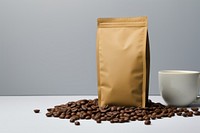 Coffee bean bag, product packaging design