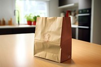 Paper bag mockup, packaging psd