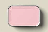 Flat tin, container design resource
