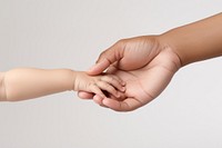 Finger holding person hand. AI generated Image by rawpixel.