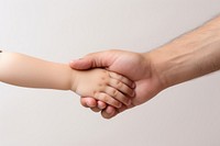Hand handshake parent child. AI generated Image by rawpixel.