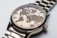 Wristwatch technology platinum accuracy. AI generated Image by rawpixel.