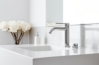 Sink bathroom faucet luxury. AI generated Image by rawpixel.