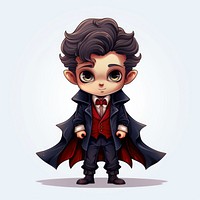 Cute vampire publication creativity portrait. AI generated Image by rawpixel.