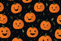 Jack o lantern  halloween pattern. 