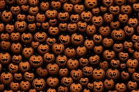 Jack o lantern backgrounds halloween pattern. AI generated Image by rawpixel.