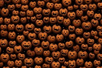 Jack o lantern  halloween pattern. 