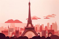 Paris architecture building tower. AI generated Image by rawpixel.