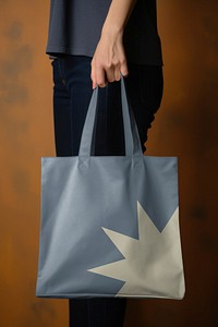 Tote bag mockup, fashion design psd