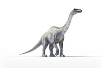 Dinosaur animal white background wildlife. AI generated Image by rawpixel.