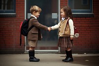 Greeting footwear street school. 