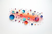 Paper style galaxy shape paper art. AI generated Image by rawpixel.