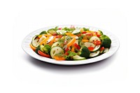 Vegetable dish plate food meal. AI generated Image by rawpixel.