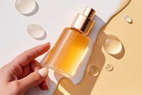 Serum bottle cosmetics perfume. 