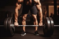 Fitness weightlifting deadlift sports. 