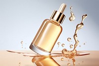 Serum bottle cosmetics perfume. 