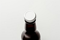 Bottle cap drink beer white background. AI generated Image by rawpixel.