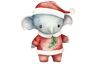 Dolphin christmas cartoon cute toy. AI generated Image by rawpixel.
