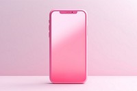 Pink smartphone portability electronics technology. 