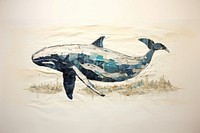 Whale drawing animal sketch. 