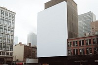 Billboard building architecture city. AI generated Image by rawpixel.