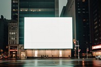 Billboard building advertisement architecture. 